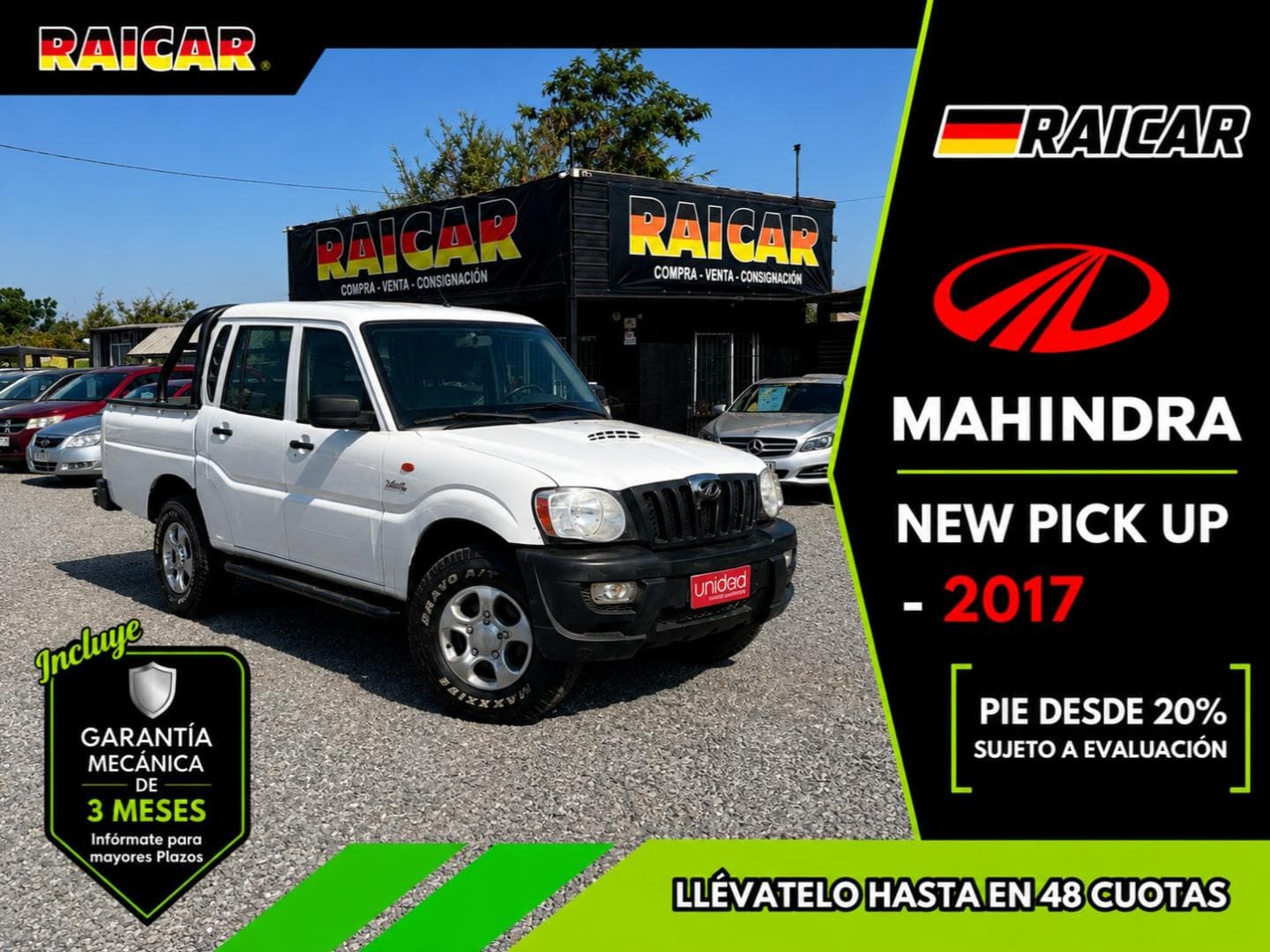 Mahindra NEW PICK UP 2017 (1/10)
