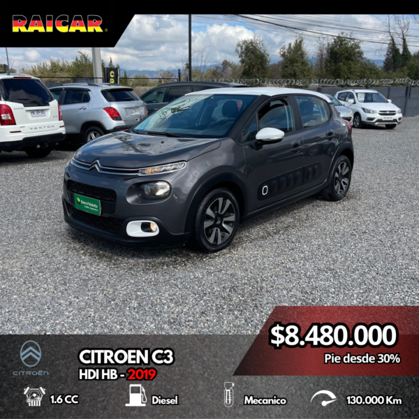 CITROEN C3 HDI HB 2019 DIESEL