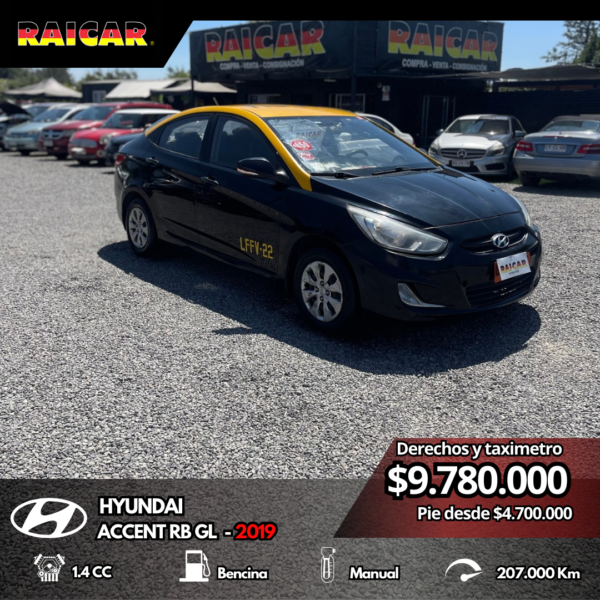 HYUNDAI ACCENT RB GL TAXI 2019