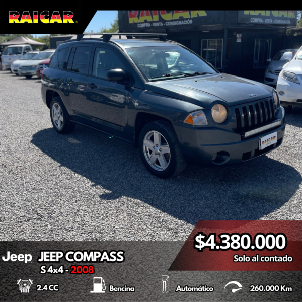 JEEP COMPASS AT 4X4 2008