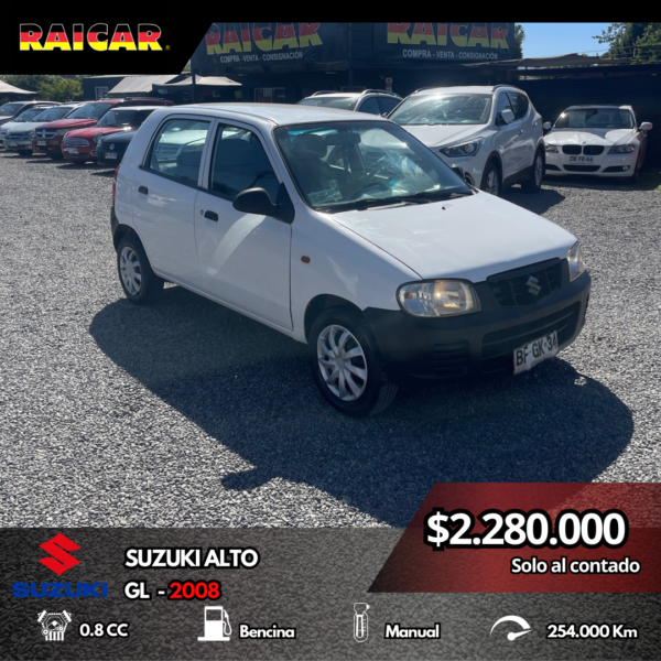 SUZUKI ALTO GL 800CC 2008