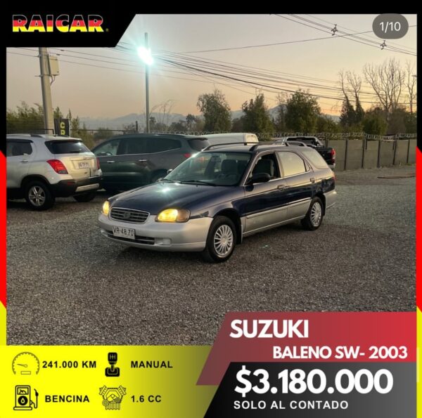 SUZUKI BALENO GLXI WS 2003