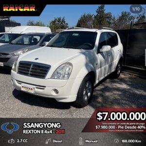 SSANGYONG REXTON II XDI 4X4 2011