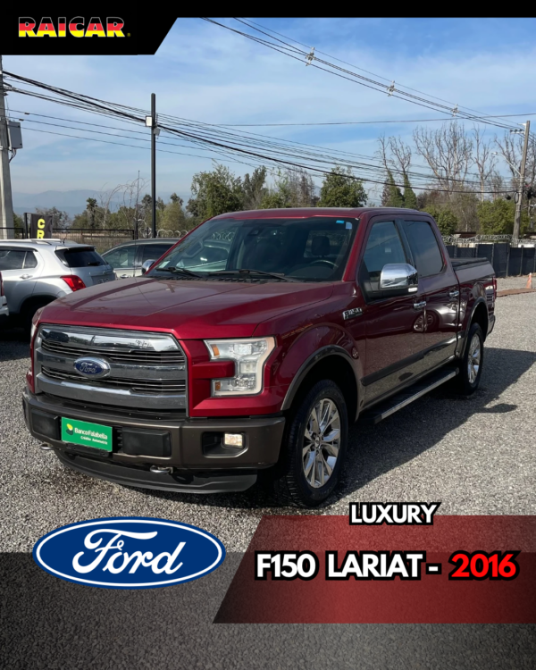 FORD F150 LARIAT LUXURY 2016