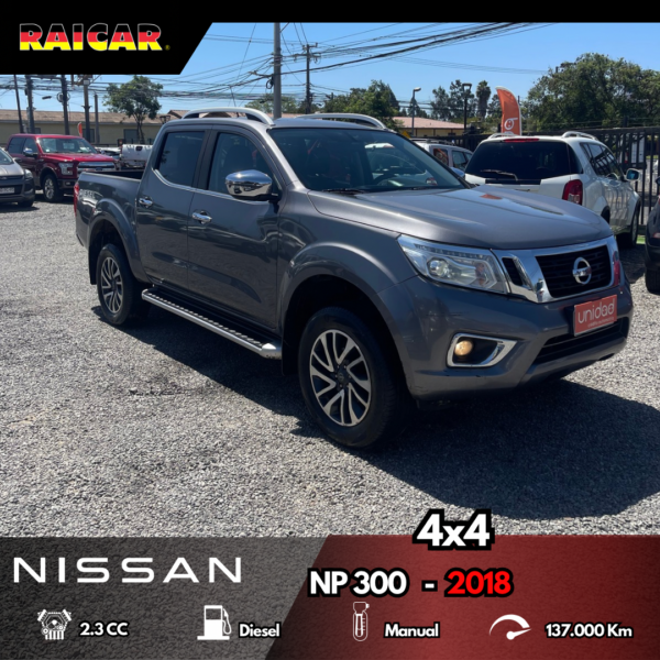 NISSAN NP300 LE 4X4 2018 DIESEL