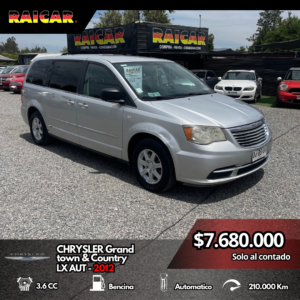 CHRYSLER GRAND TOWN & COUNTRY 2012