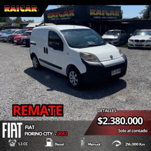 FIAT FIORINO CITY DIESEL 2013 (DETALLES)