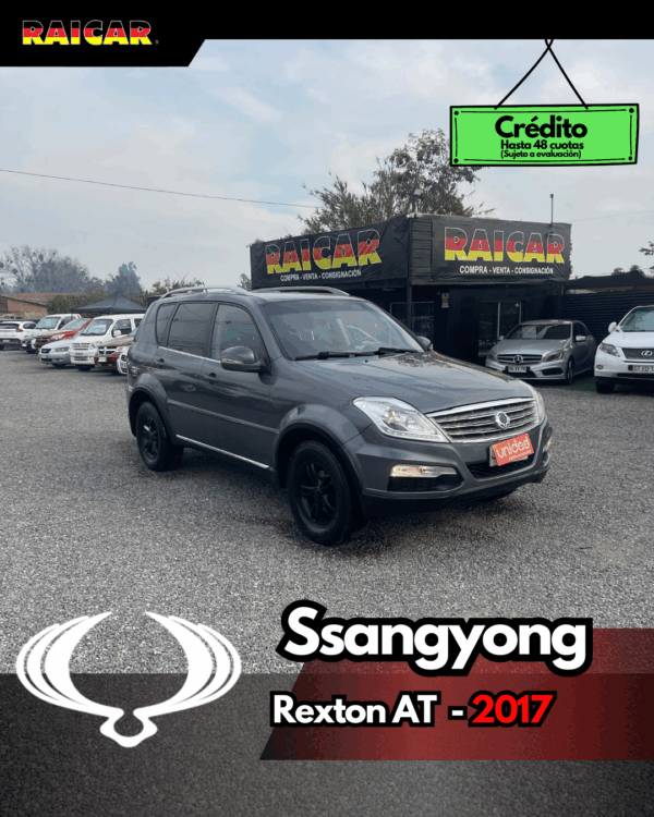 SSANGYONG REXTON AUTOMATICA 2017 DIESEL