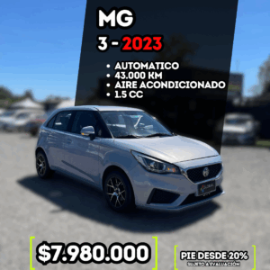 MG 3 AUTOMATICO 2023