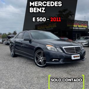 MERCEDES BENZ E500 V8 2011