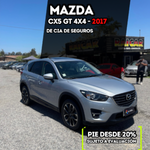 MAZDA CX-5 GT AWD tope de línea 2017