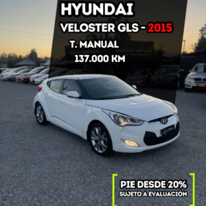 HYUNDAI VELOSTER GLS 2015