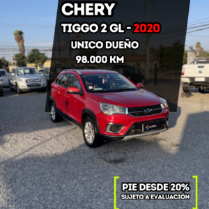 CHERY TIGGO 2 GL 2020