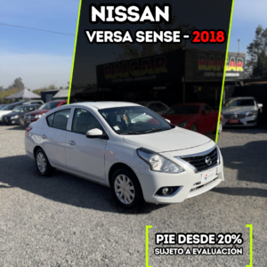 NISSAN VERSA SENSE 2018