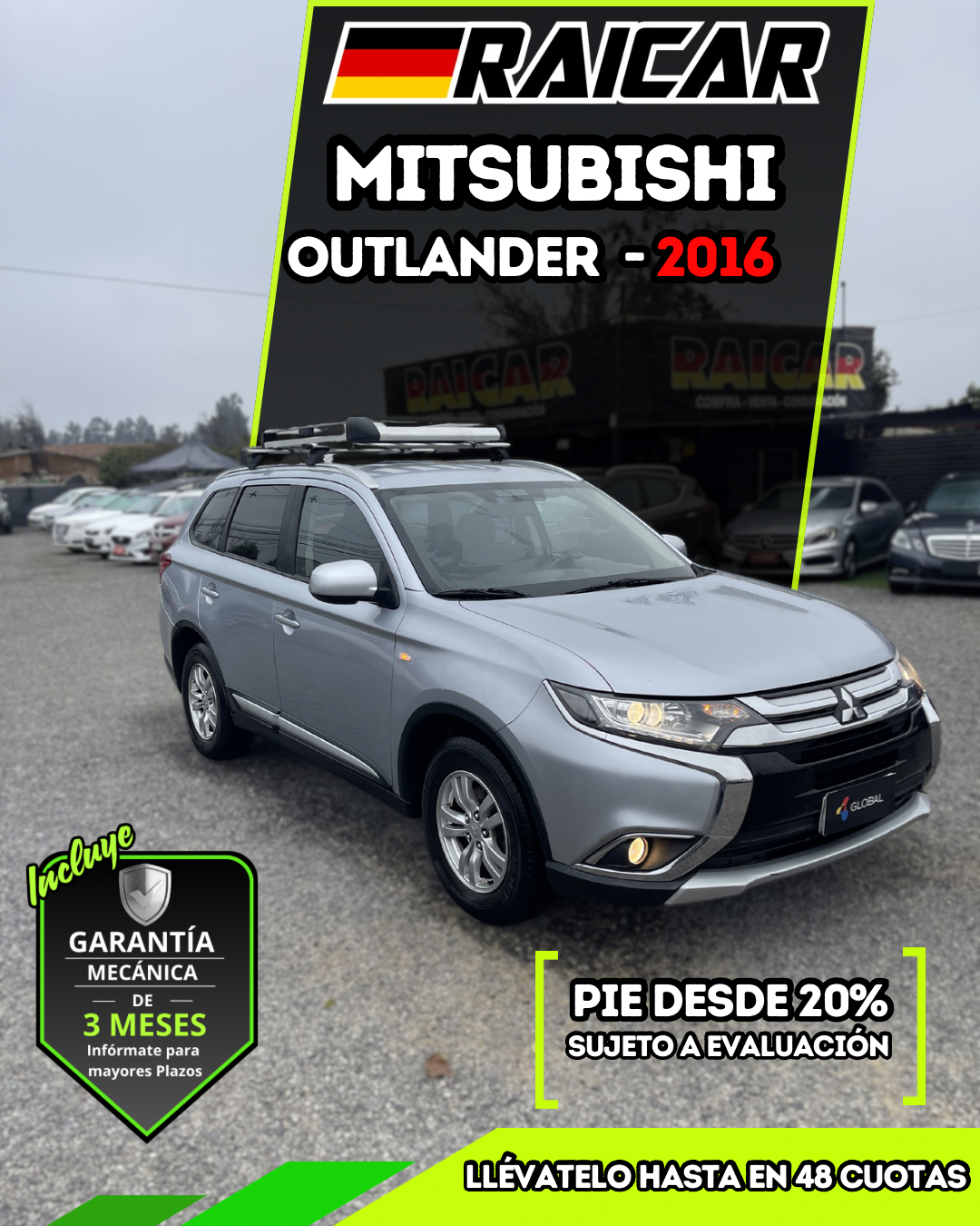 MITSUBISHI OUTLANDER 2016
